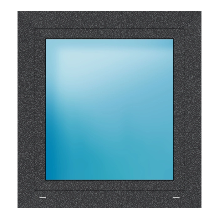 Fenster 84x90 cm Anthrazit Feinstruktur