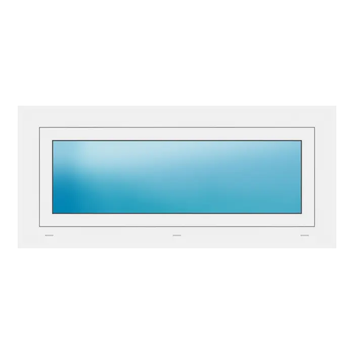 Fenster 116x52 cm Weiß