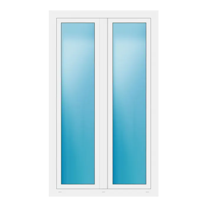 Terrassentür 112x190 cm Weiß