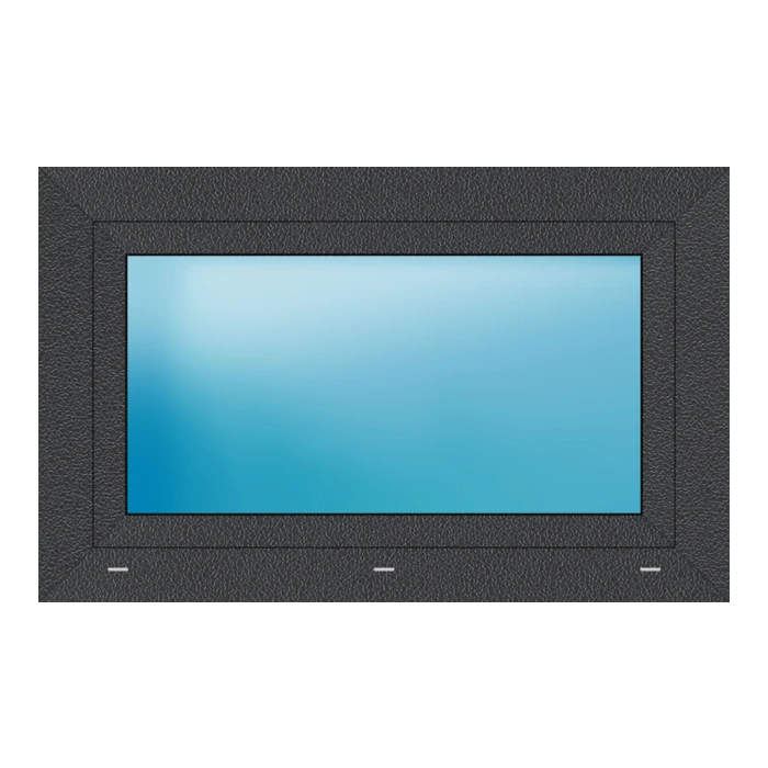 Fenster 100x63 cm Anthrazit seidenglatt