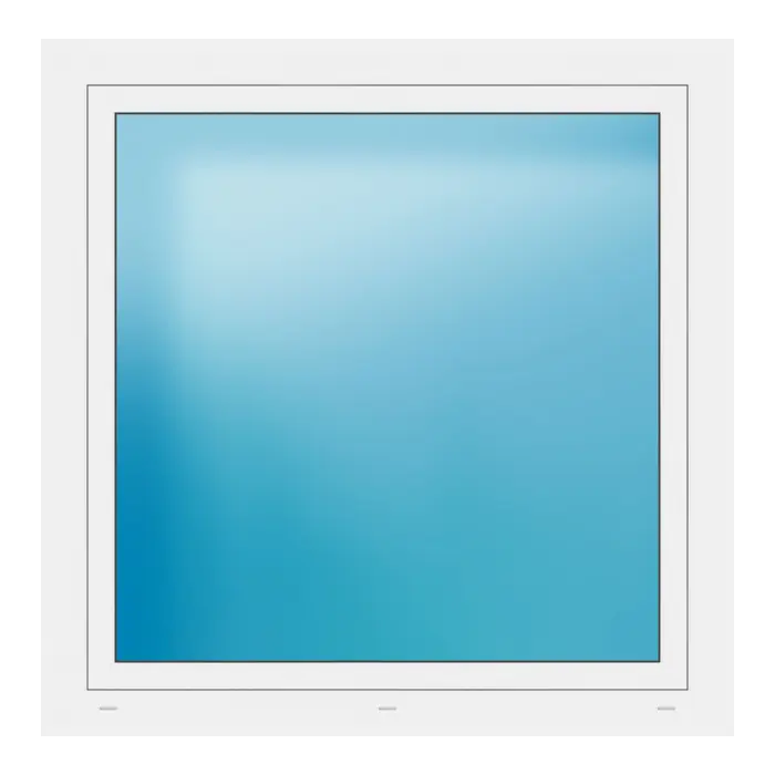 Fenster 118x118,8 cm Weiß