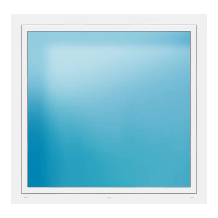 Fenster 148x143 cm Weiß