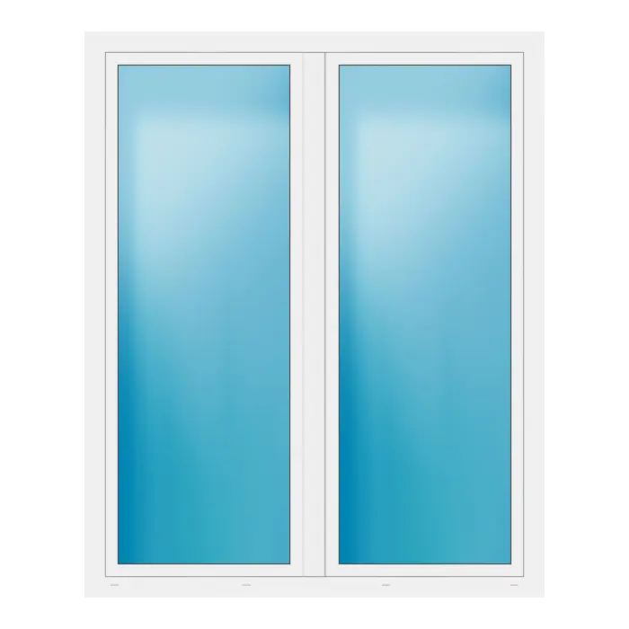 Terrassentür 174x214 cm Weiß