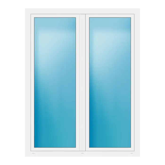 Terrassentür 158x204 cm Weiß