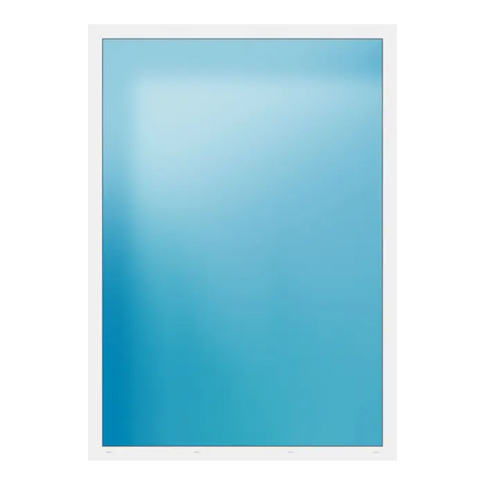 Festverglasung 170x240 cm Weiß
