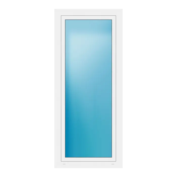 Balkontür 80x187 cm Weiß
