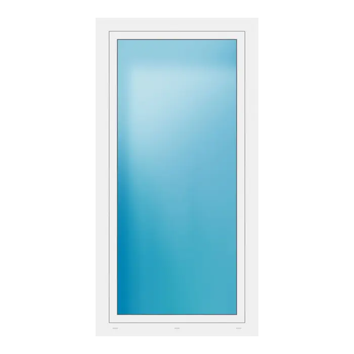 Balkontür 95x186 cm Weiß