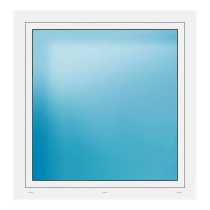 Fenster 122x126 cm Weiß