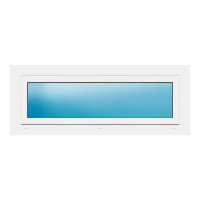 Fenster 130x51 cm Weiß