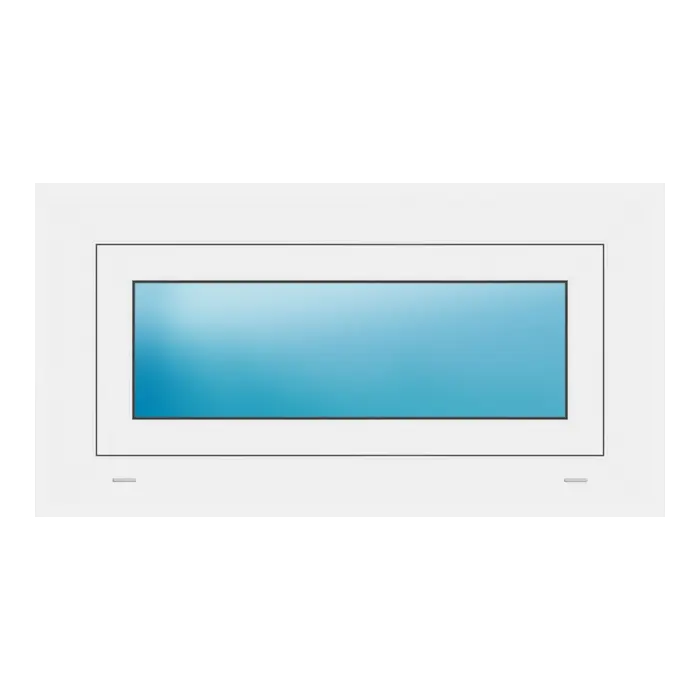 Fenster 81,2x43 cm Weiß