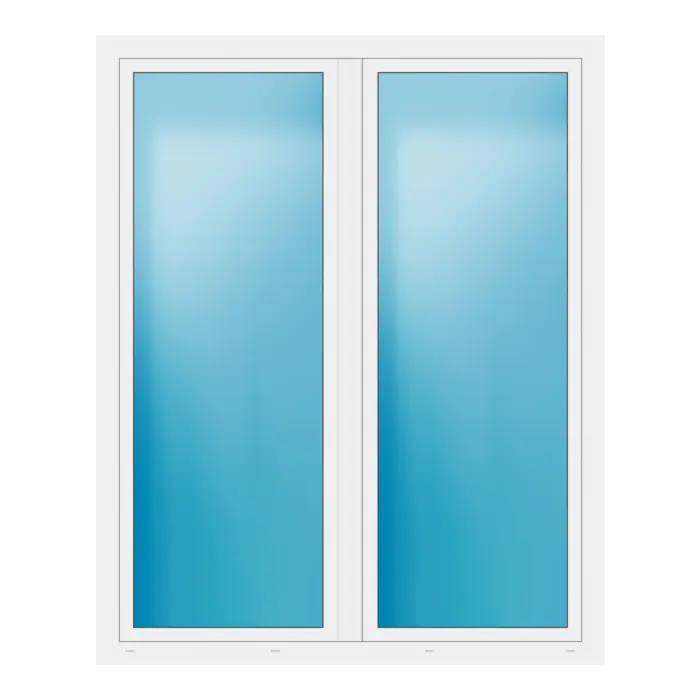 Terrassentür 172x213 cm Weiß