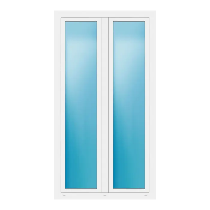 Terrassentür 117x217 cm Weiß