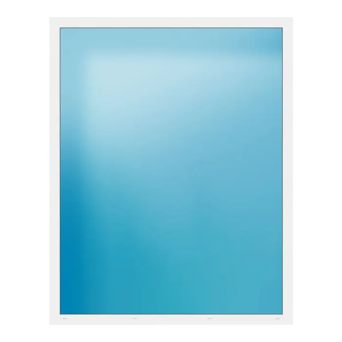 Festverglasung 182x230 cm Weiß