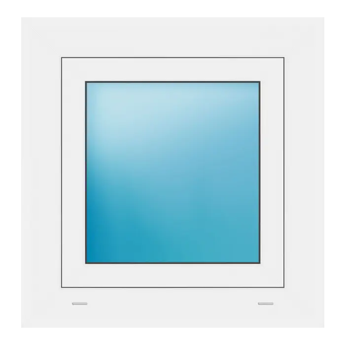 Fenster 59,5x61 cm Weiß