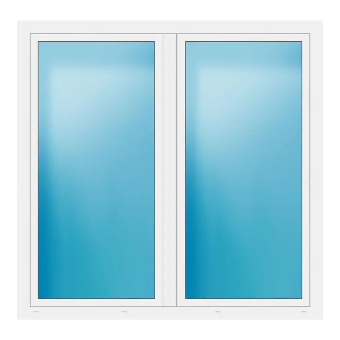 Terrassentür 184x180 cm Weiß