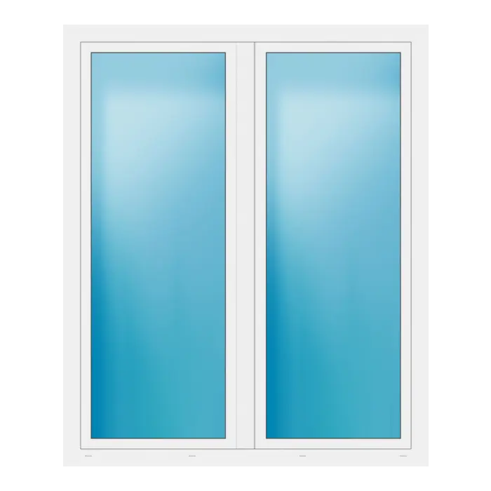 Terrassentür 165,5x200 cm Weiß