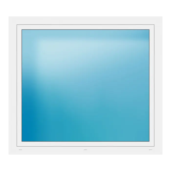 Fenster 148x133 cm Weiß