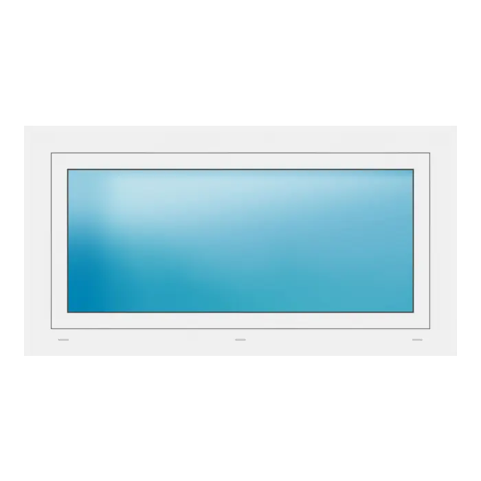 Fenster 126x67 cm Weiß