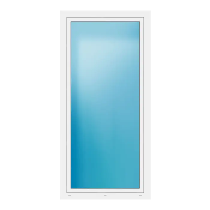 Balkontür 104x216 cm Weiß