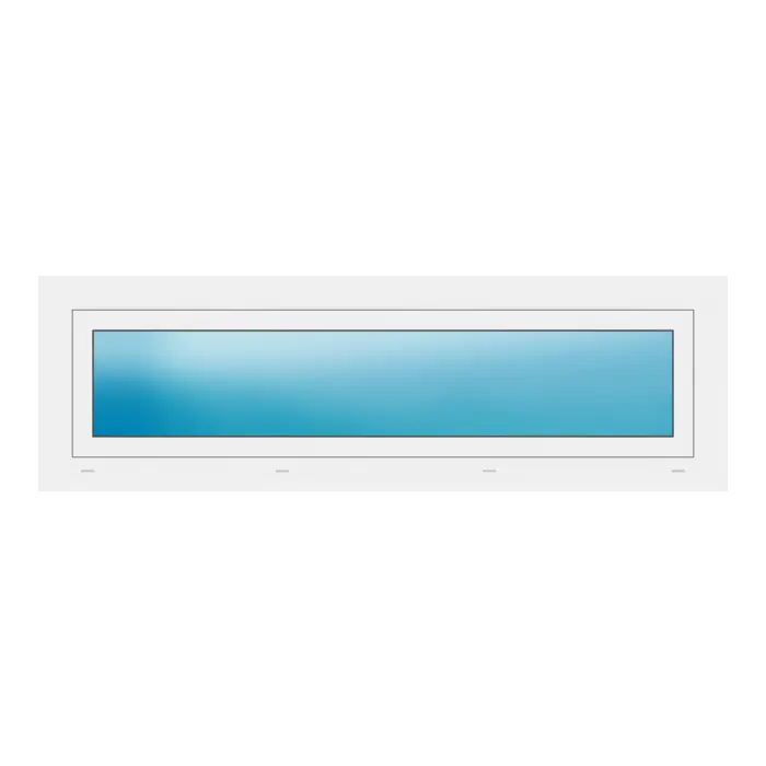 Fenster 160x50 cm Weiß