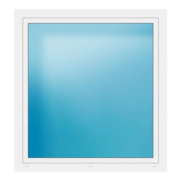 Fenster 137x145,5 cm Weiß