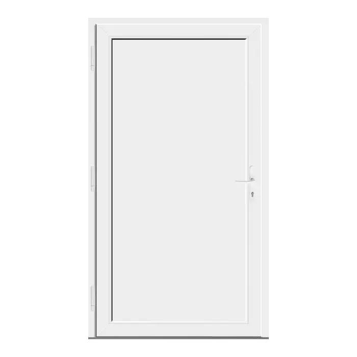 Nebeneingangstür 118x210 cm Weiß MSVP
