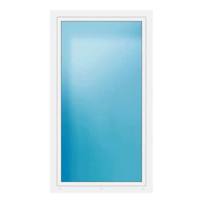 Balkontür 118x210 cm Weiß