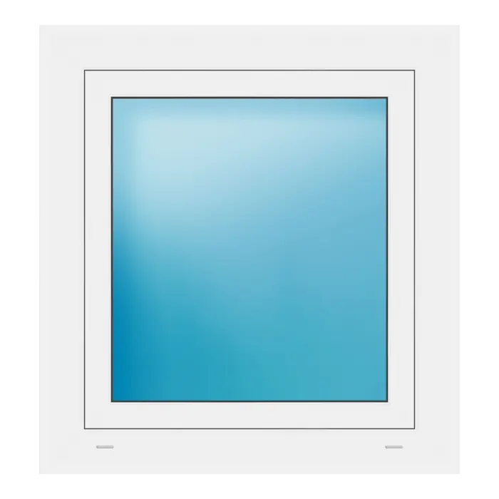 Fenster 73,5x78,5 cm Weiß