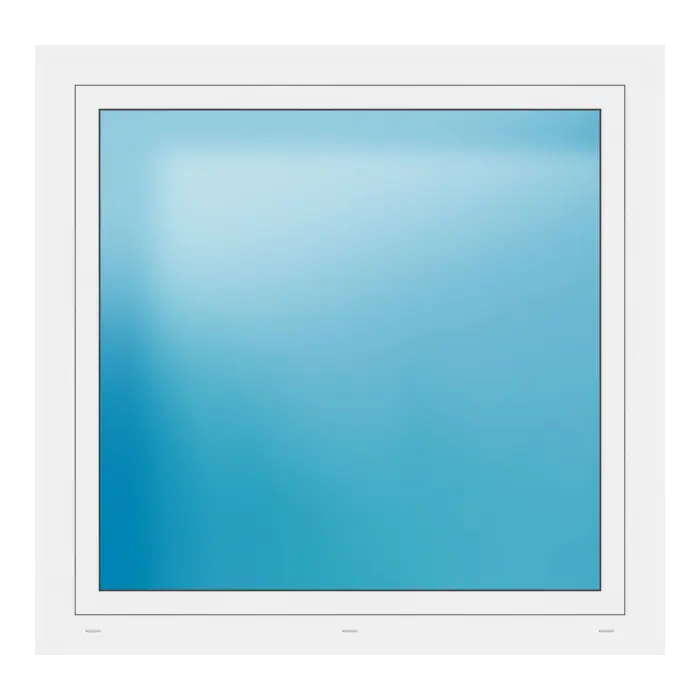 Fenster 124x120 cm Weiß