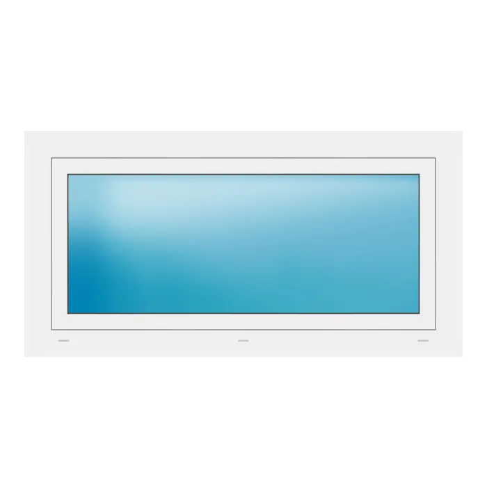 Fenster 128x66 cm Weiß