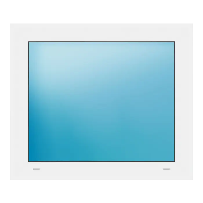 Festverglasung 80x68,5 cm Weiß