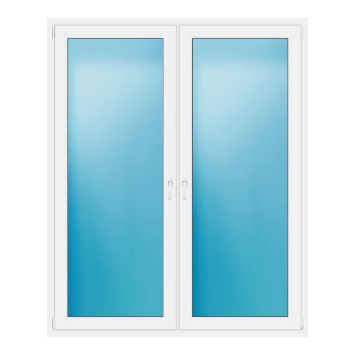 Terrassentür 163,5x200 cm Weiß