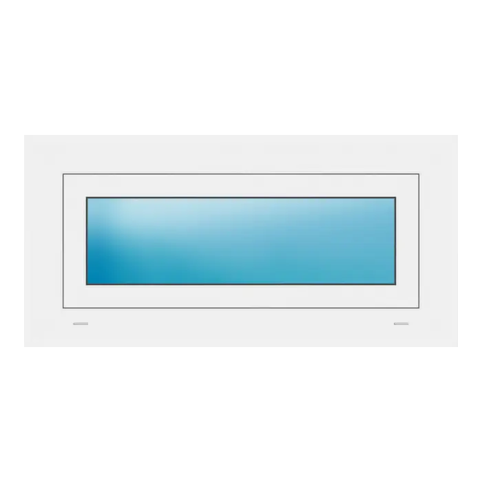 Fenster 88x43 cm Weiß