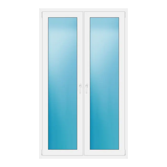 Terrassentür 125,5x212,5 cm Weiß