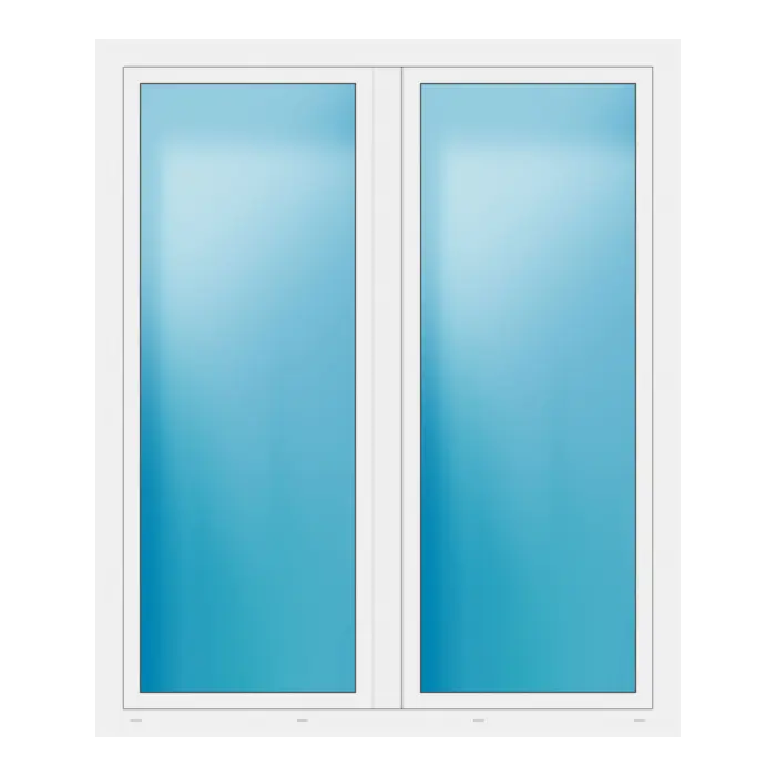 Terrassentür 165,5x197,5 cm Weiß