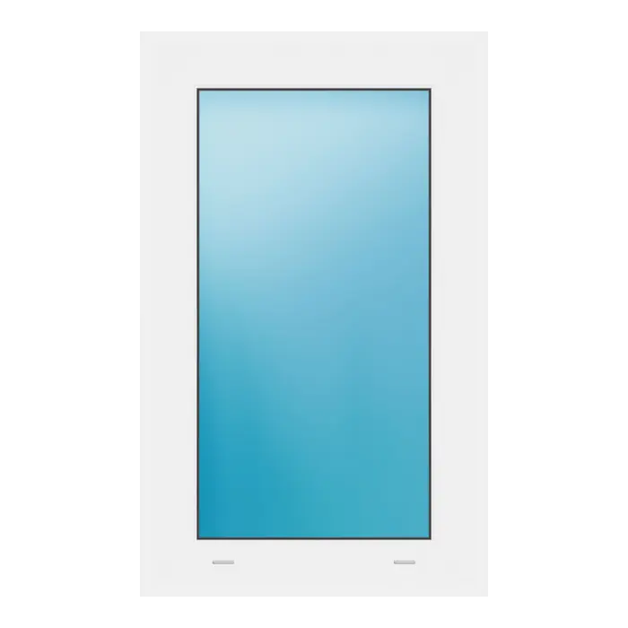 Festverglasung 48x78 cm Weiß