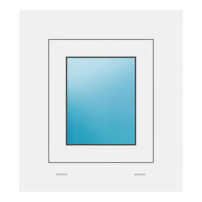 Fenster 44x49 cm Weiß