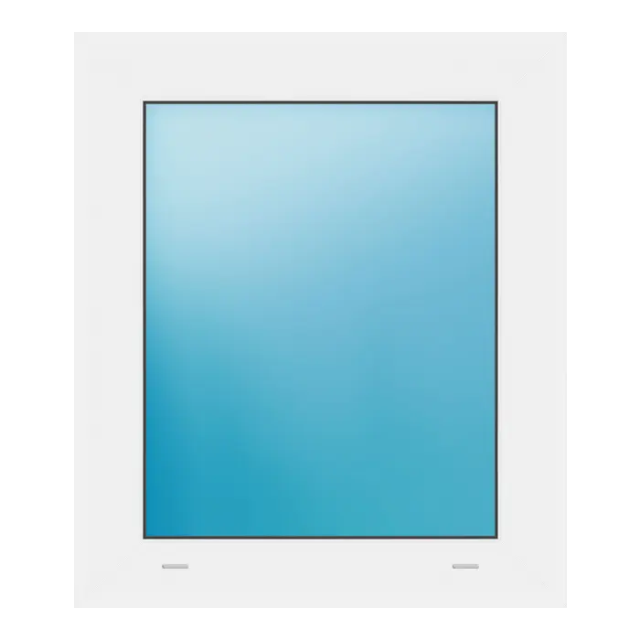 Festverglasung 56x65,5 cm Weiß