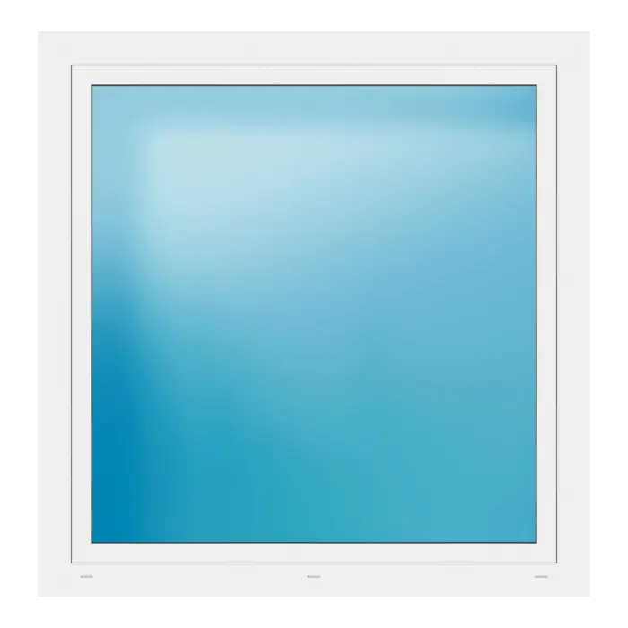 Fenster 130x133 cm Weiß