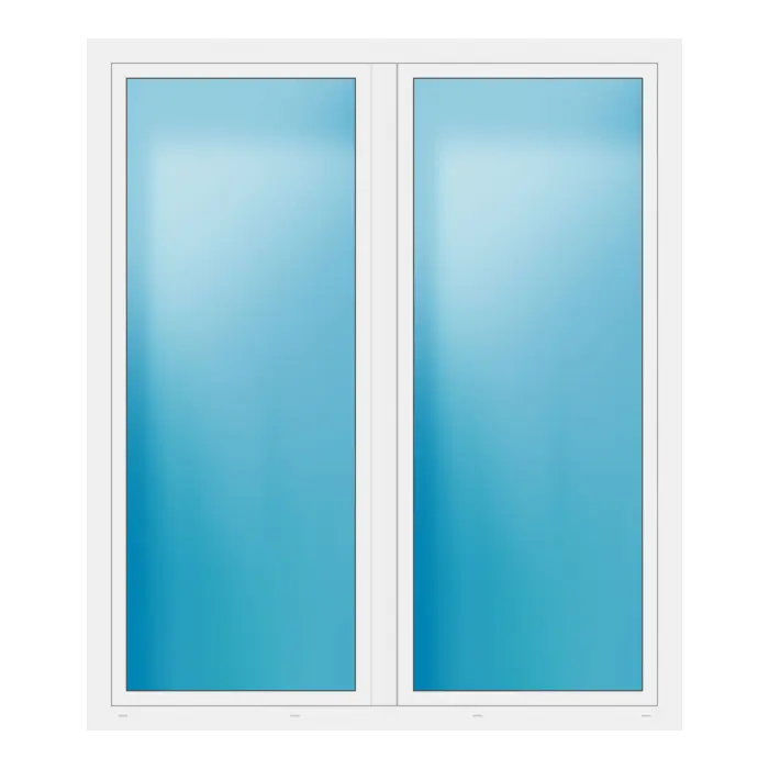 Terrassentür 190x221 cm Weiß