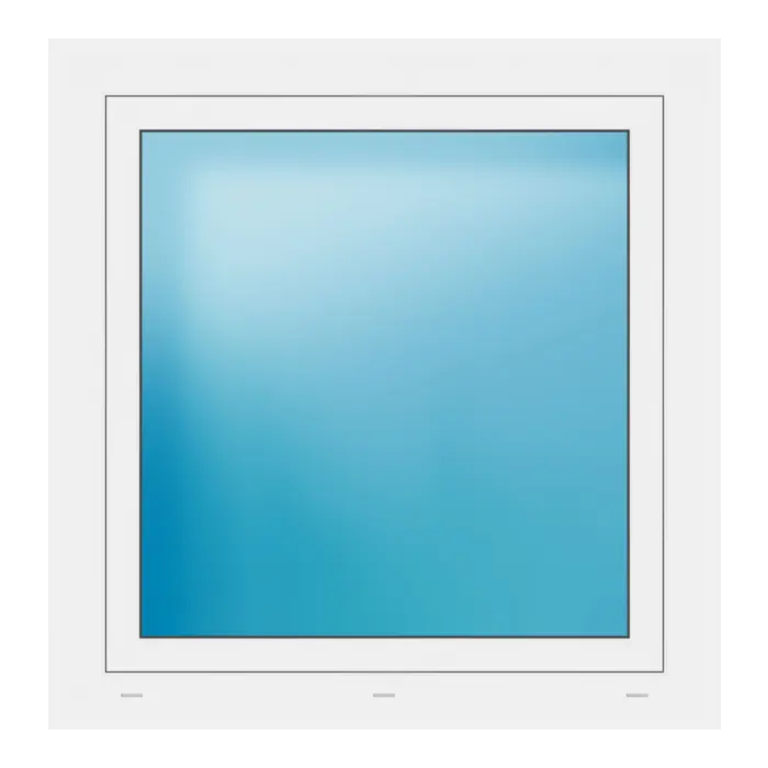 Fenster 92,5x95 cm Weiß