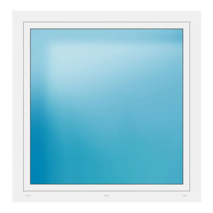 Fenster 132x134 cm Weiß