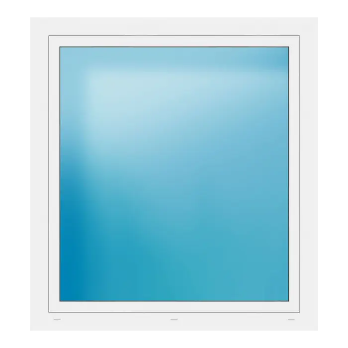 Fenster 124x135 cm Weiß