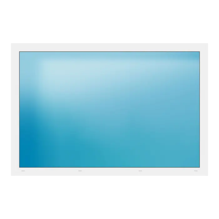 Festverglasung 187x126 cm Weiß