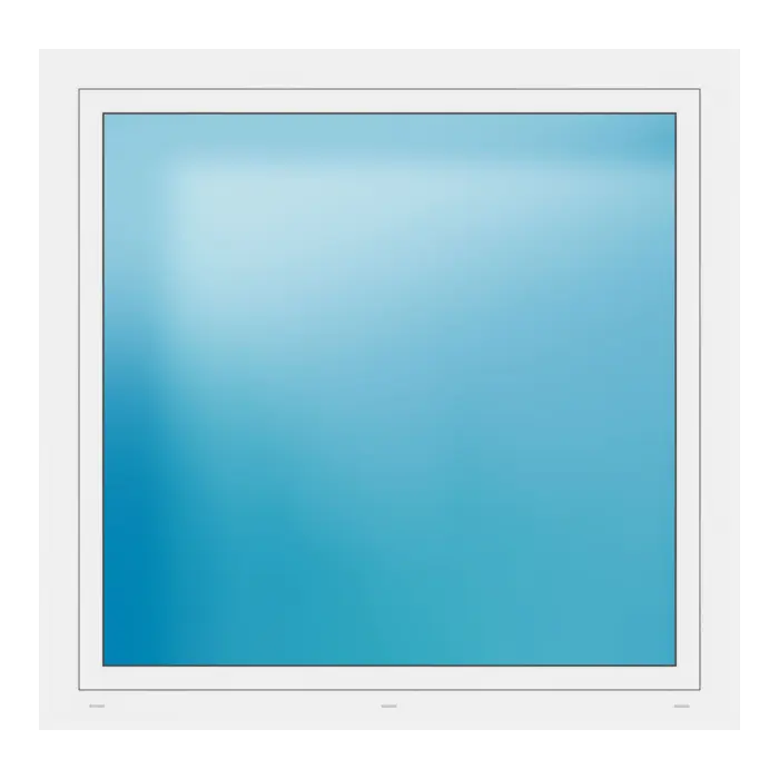 Fenster 138,5x134,5 cm Weiß