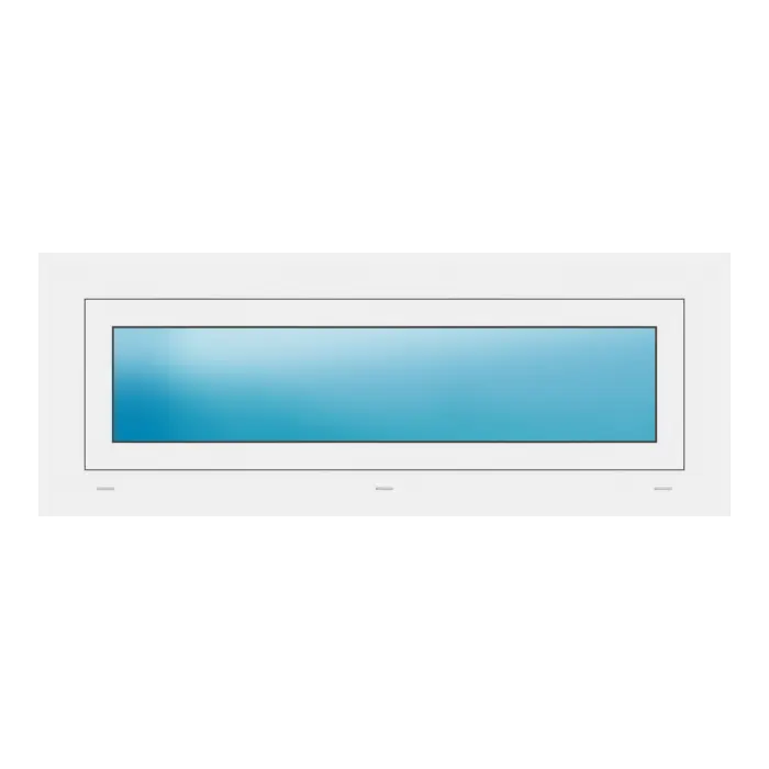 Fenster 118x45 cm Weiß