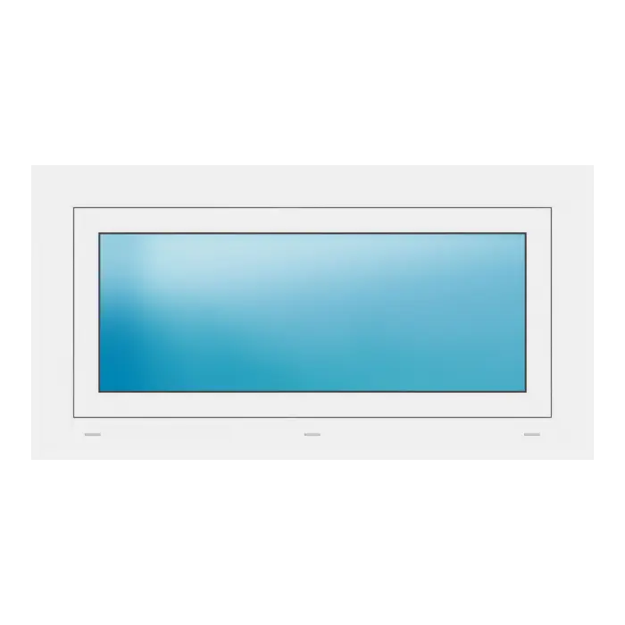 Fenster 105x55 cm Weiß