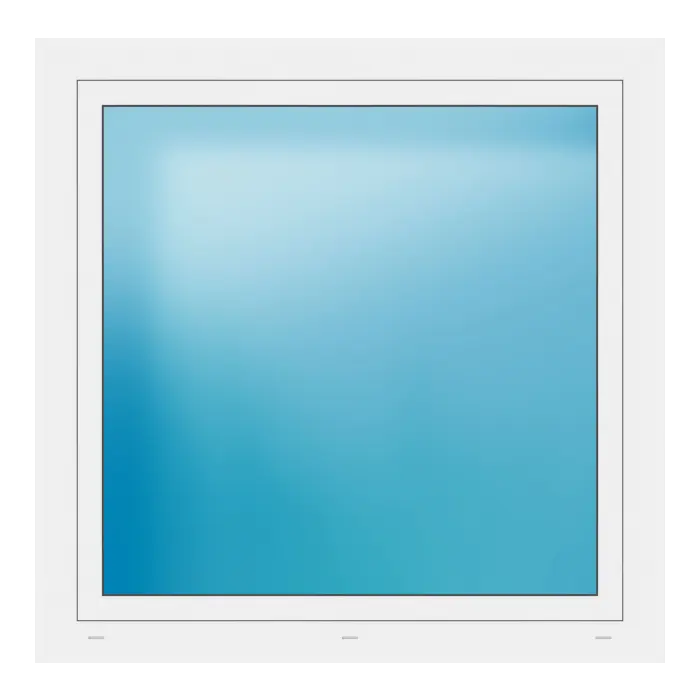 Fenster 118x117 cm Weiß