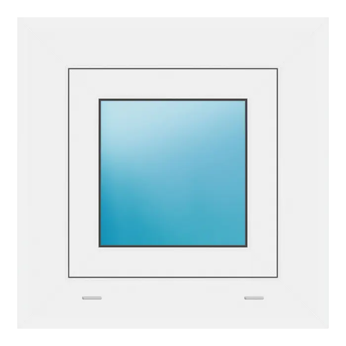 Fenster 48x48 cm Weiß