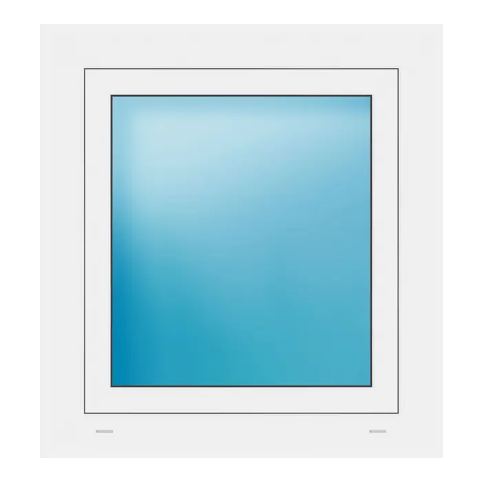 Fenster 71,5x77 cm Weiß